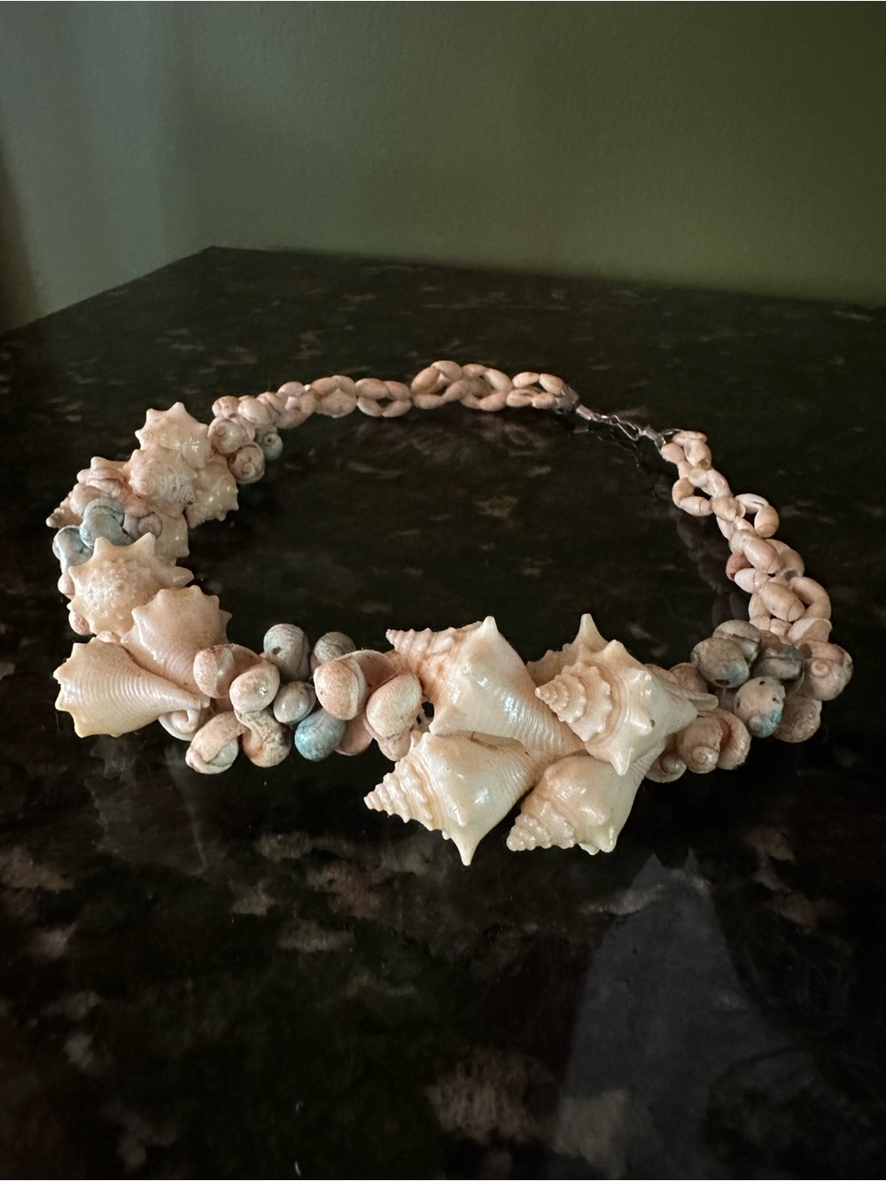 Ocean Washed Shell Necklace - Picture 8 of 13